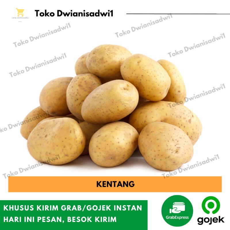 

Kentang 500 gram NO BRAND - KIRIM BESOK