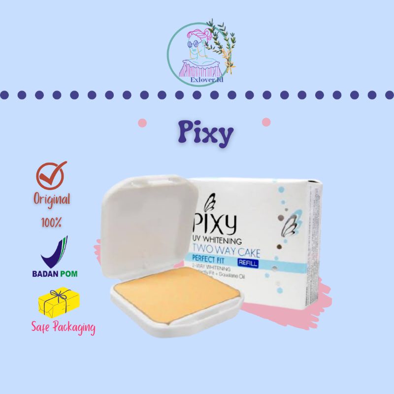 REFILL PIXY TWO WAY CAKE PERFECT FIT/ ISI ULANG BEDAK PADAT PIXY