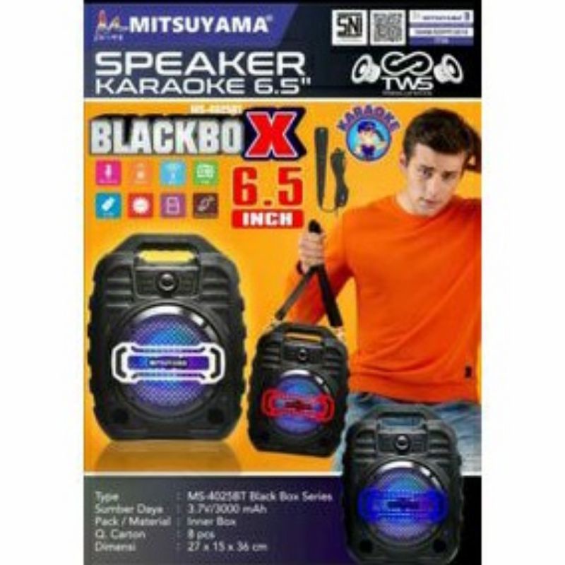 Speaker wooper karaoker mitsuyama MS 4025