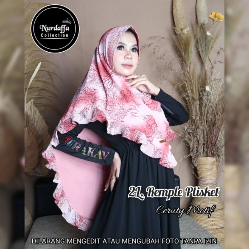 KHIMAR CERUTY MOTIF ORI NURDAFFA