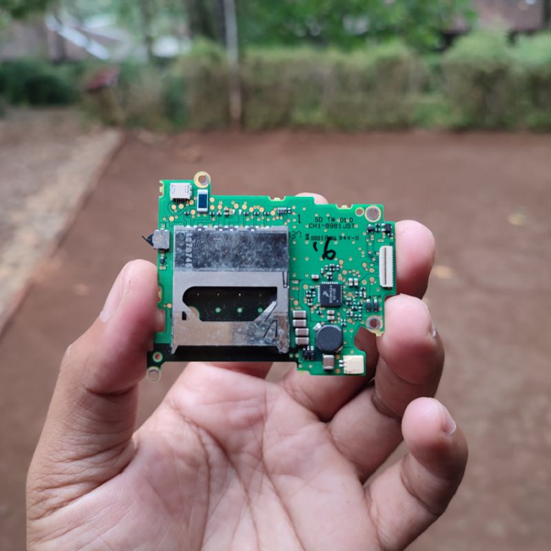Pcb memory slot memori memory board memori canon 600d