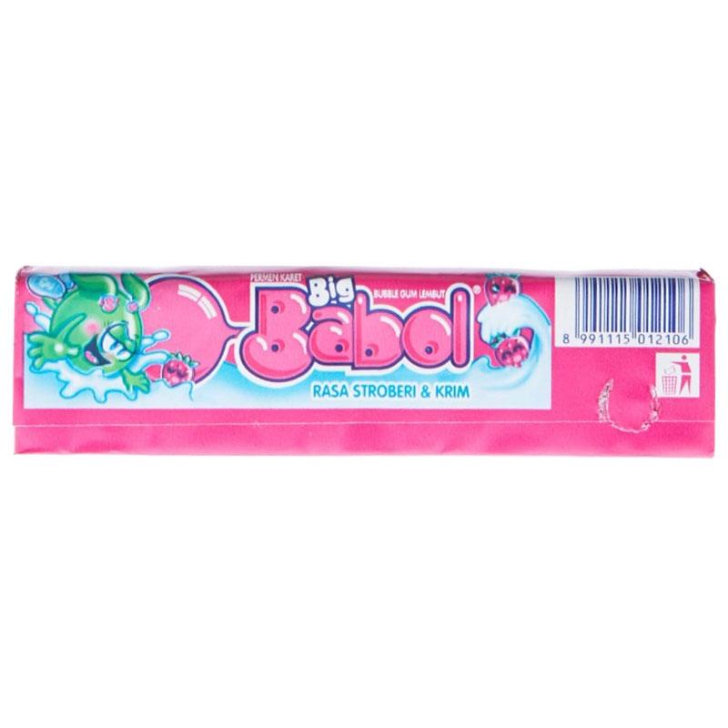 BIG BABOL TUTTI FRUITY/STRAWBERRY