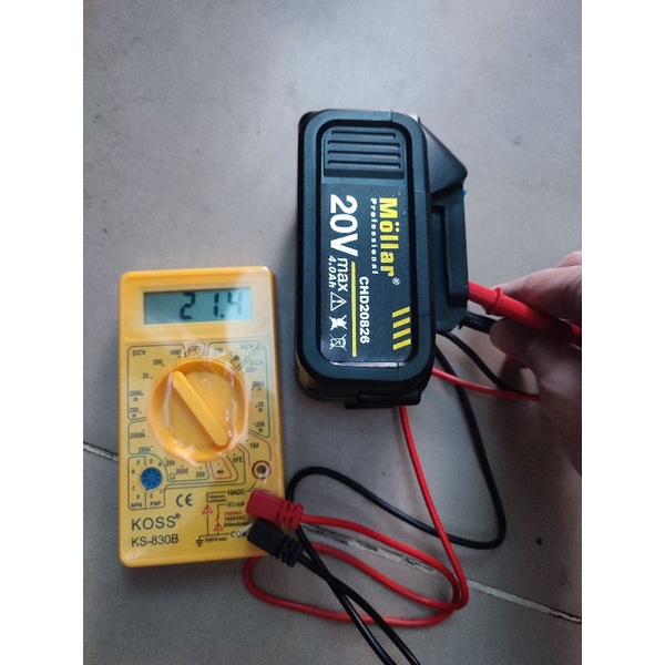 mollar baterai 20v 4.0A untuk mesin cwt20350