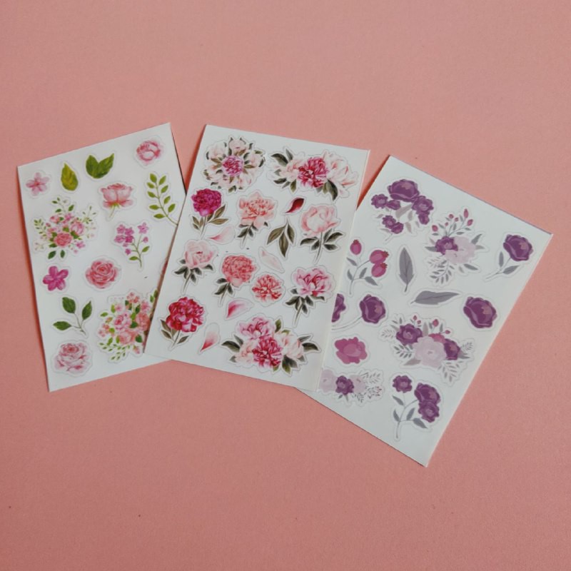 STIKER AESTHETIC BUNGA STICKER AESTHETIC TUMBBLR BUNGA BY OKASHI STORE