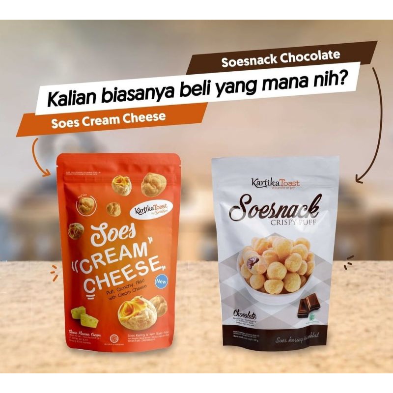 

Camilan Crispy Puff Soes Snack Coklat,Cream Cheese 51gr