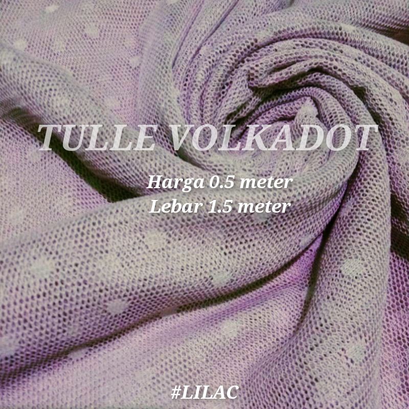 KAIN TILE DOT / TULLE DOT / TILE BINTIK VOLKADOT