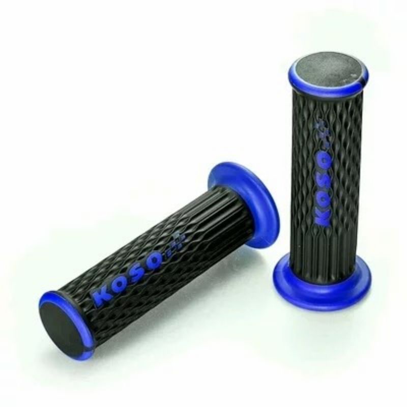 Hand Grip KOSO hitam biru - Hendgrip KOSO - Hend Grip motor