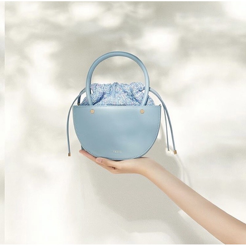 PEDRO TWEED TOP HANDLE BAG