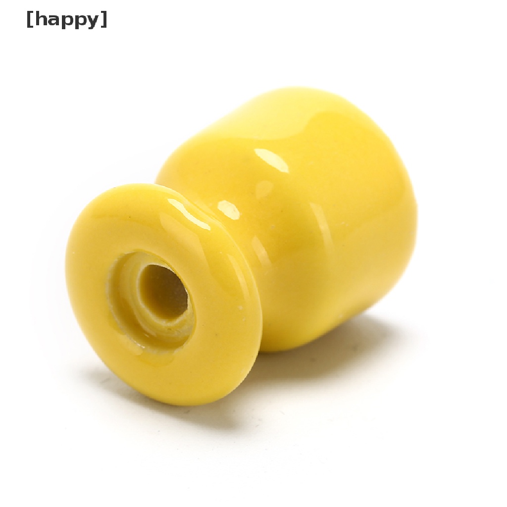 5pcs / Lot Insulator Porselen Untuk Kabel Dinding Keramik