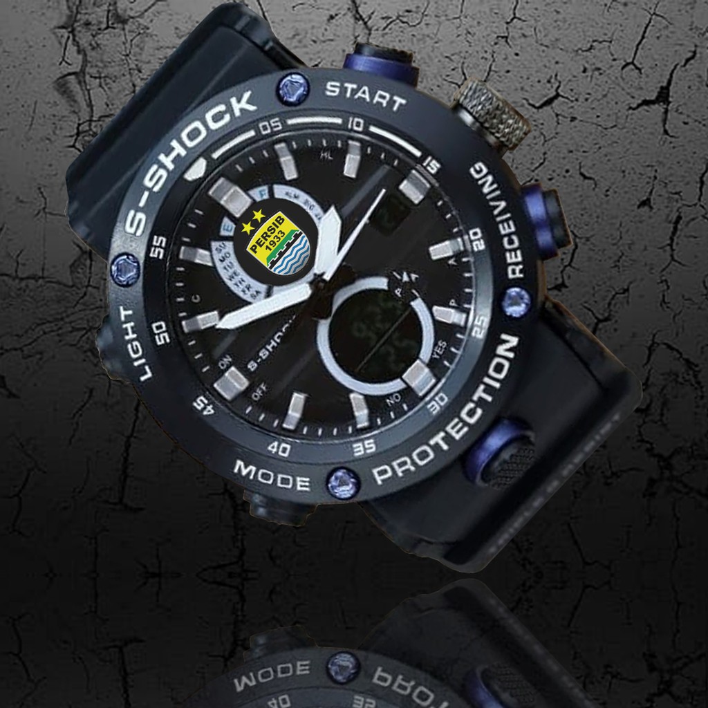 (WATER RESIST) Jam Tangan PERSIB BANDUNG DT - EXCLUSIVE