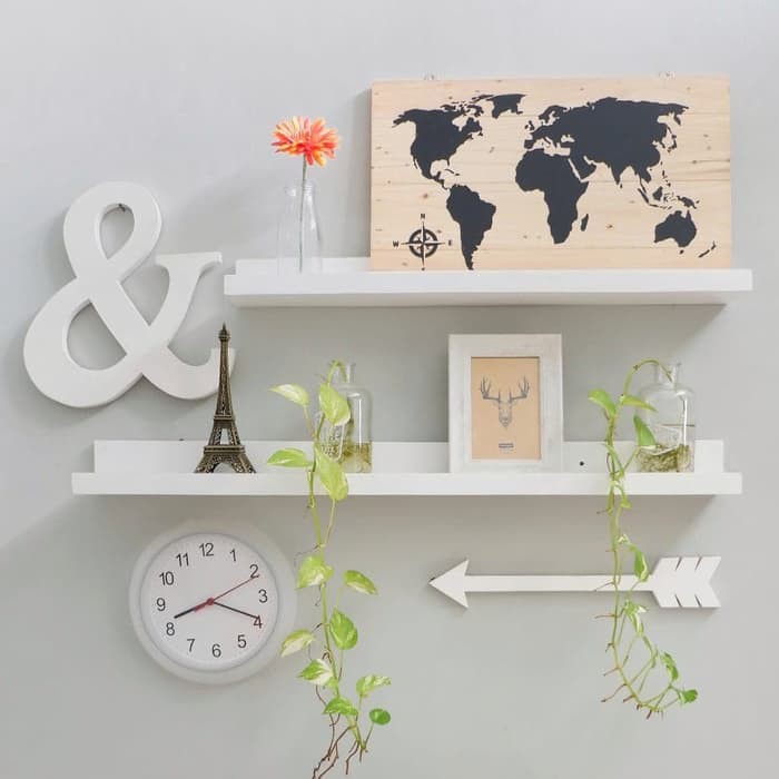 Hiasan Dinding  Wooden Ampersand 1 pcs ukuran L  Besar&hd1798