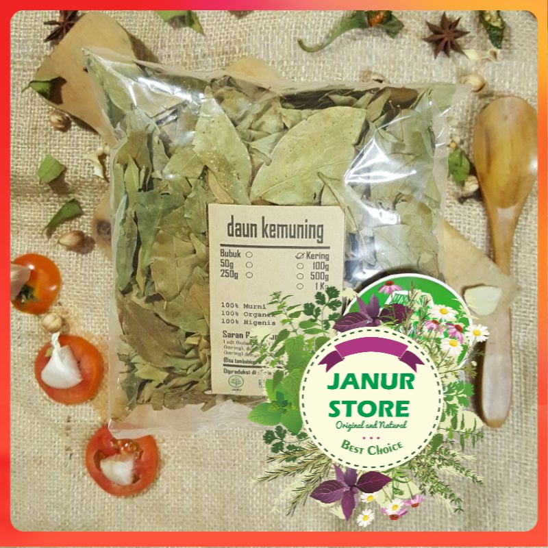 

DAUN KEMUNING KERING 250 GRAM - Murraya Paniculata - MURNI - JSR - REMPAH