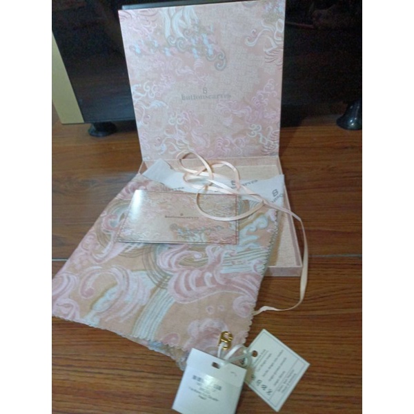 NEW buttonscarves wave peach