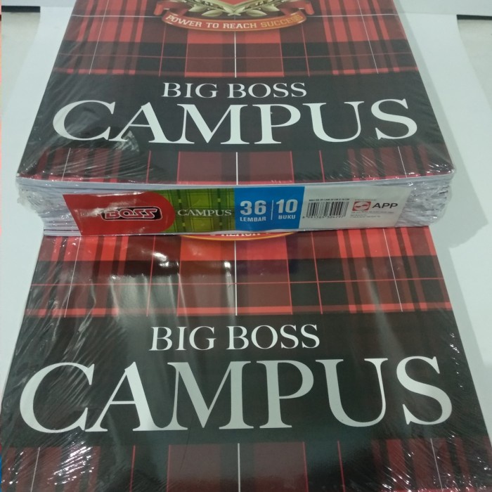 

Hemat Buku Tulis Big Boss Kampus Isi 36 Lembar 1 Pack 10 Buku Murah