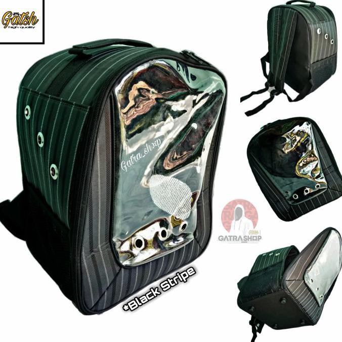 Tas Hewan Kucing Astronot Motif