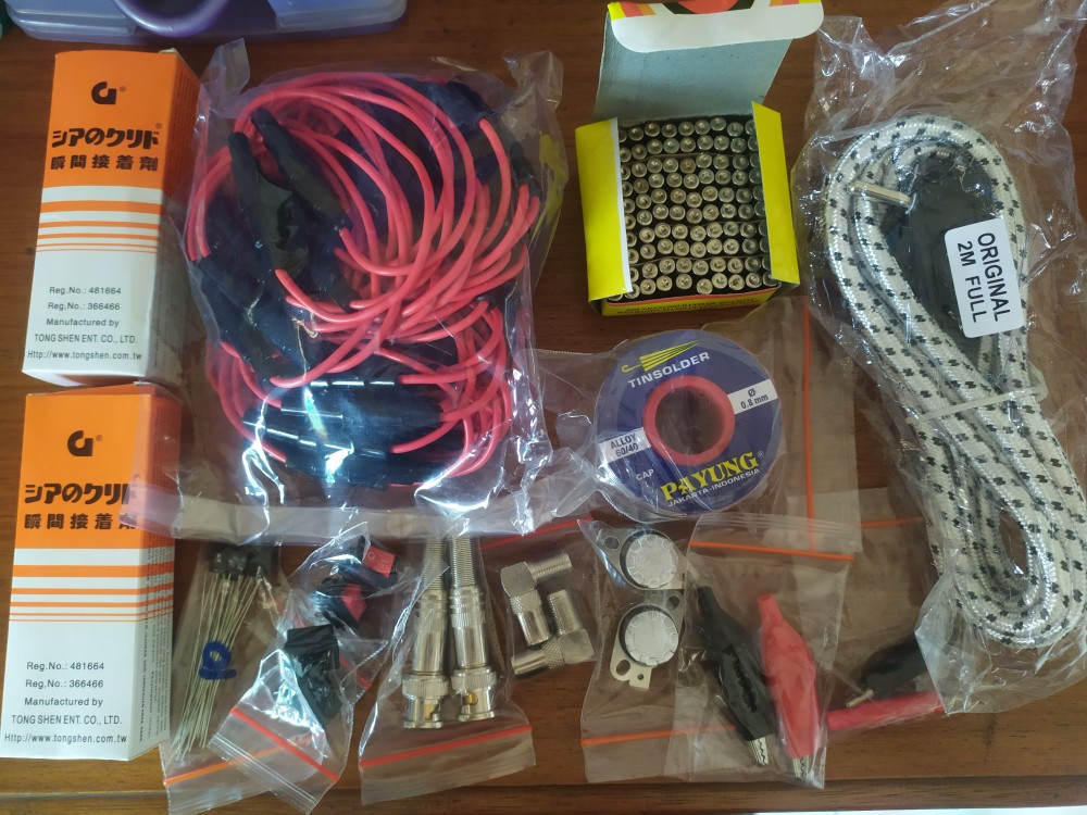 Timah Solder Payung 0,8mm ( Diameter 0,8mm ) 250 Gram