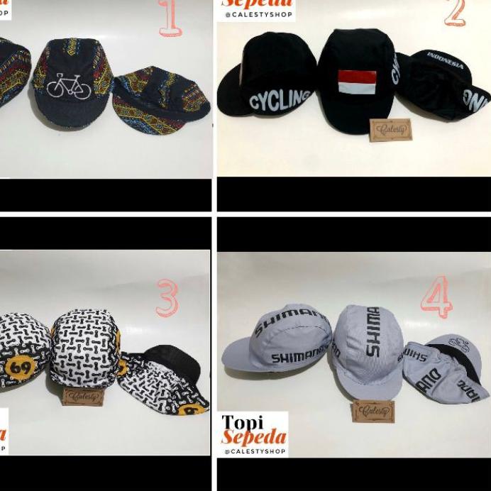 Topi Sepeda / Cycling Hat / Cycling Cap