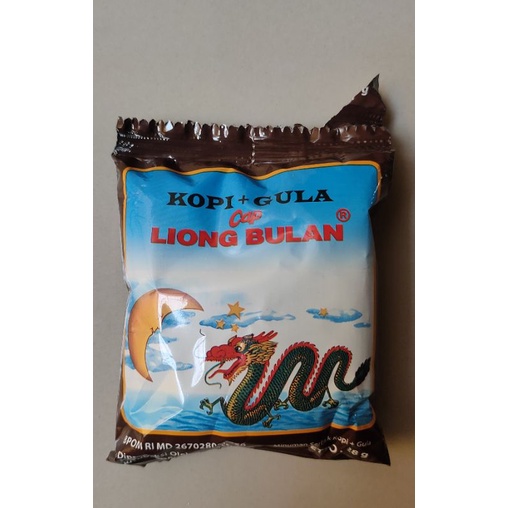 

Kopi cap Liong Bulan (kopi+gula) / kopi liong