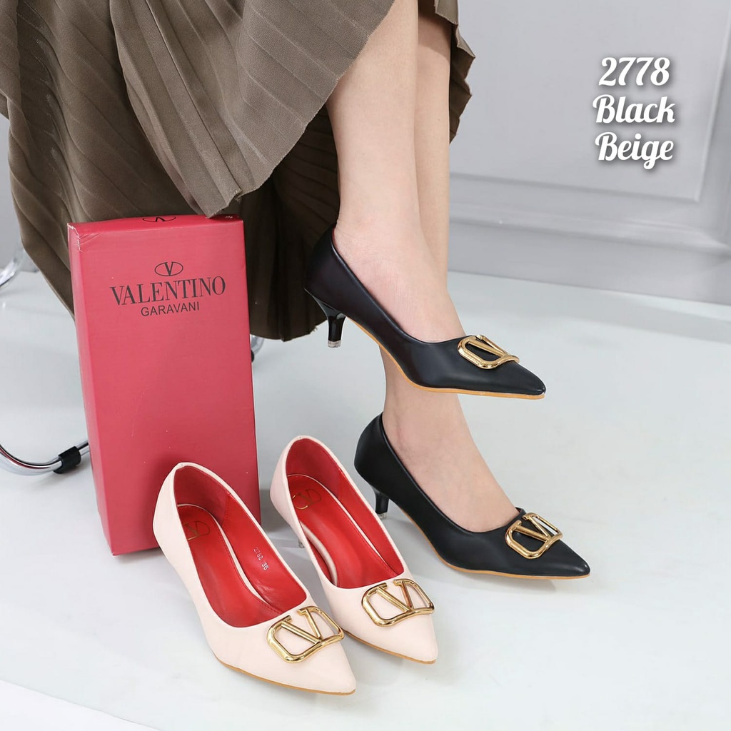 NEW ARRIVAL!!!  SEPATU WANITA IMPORT TERMURAH HEEL VELEN  Kode: 2788