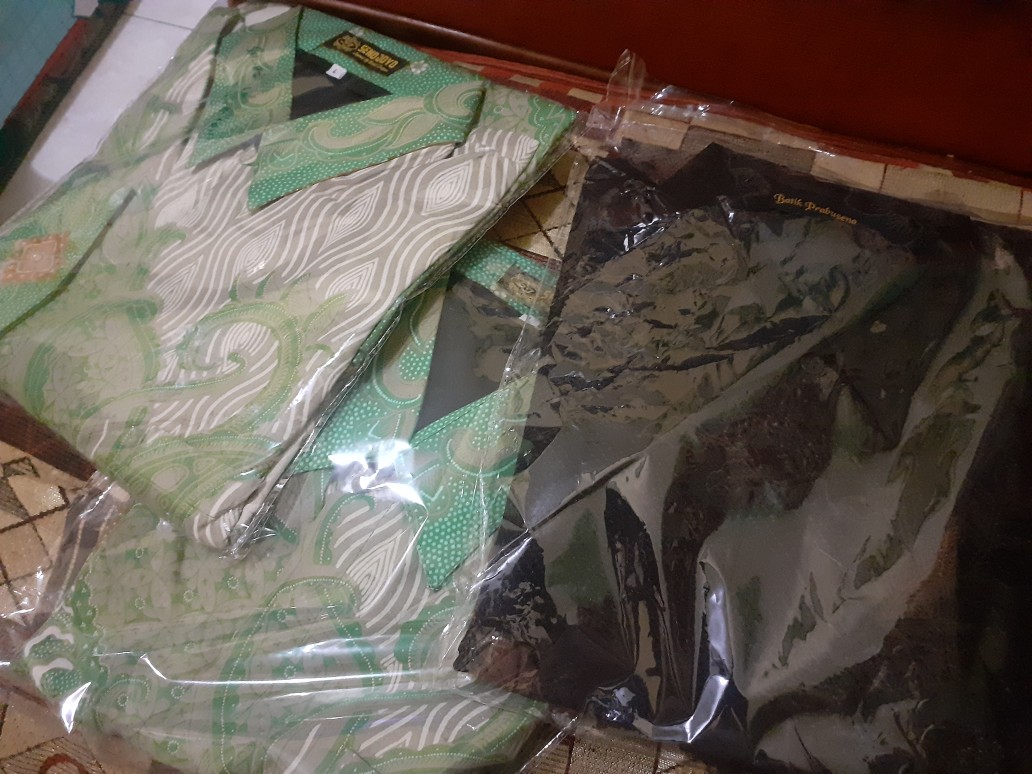 Kemeja Batik Pria Lengan Panjang Saputra Ijo Full Furing Baju Hem Atasan Premium Modern Trendy Katun