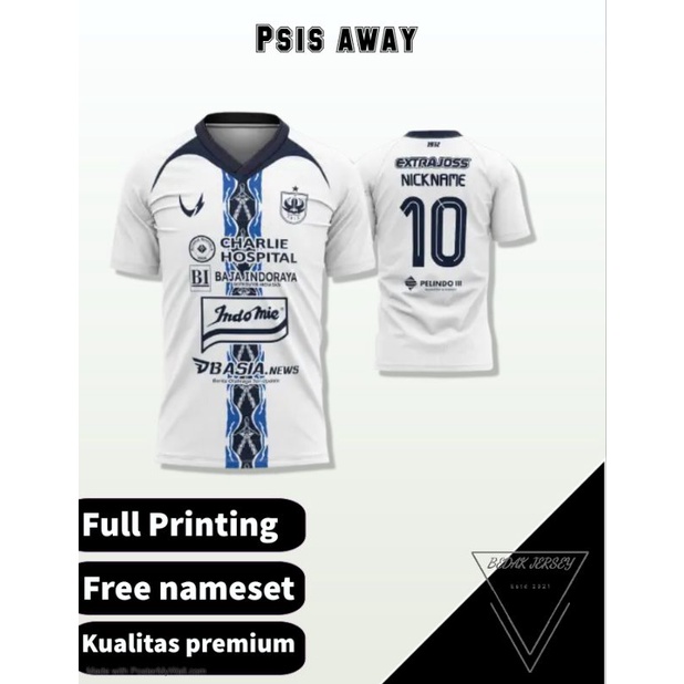 Jersey PSIS Away Full Printing
