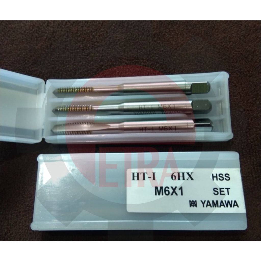 hand tap set yamawa japan 6 x 1