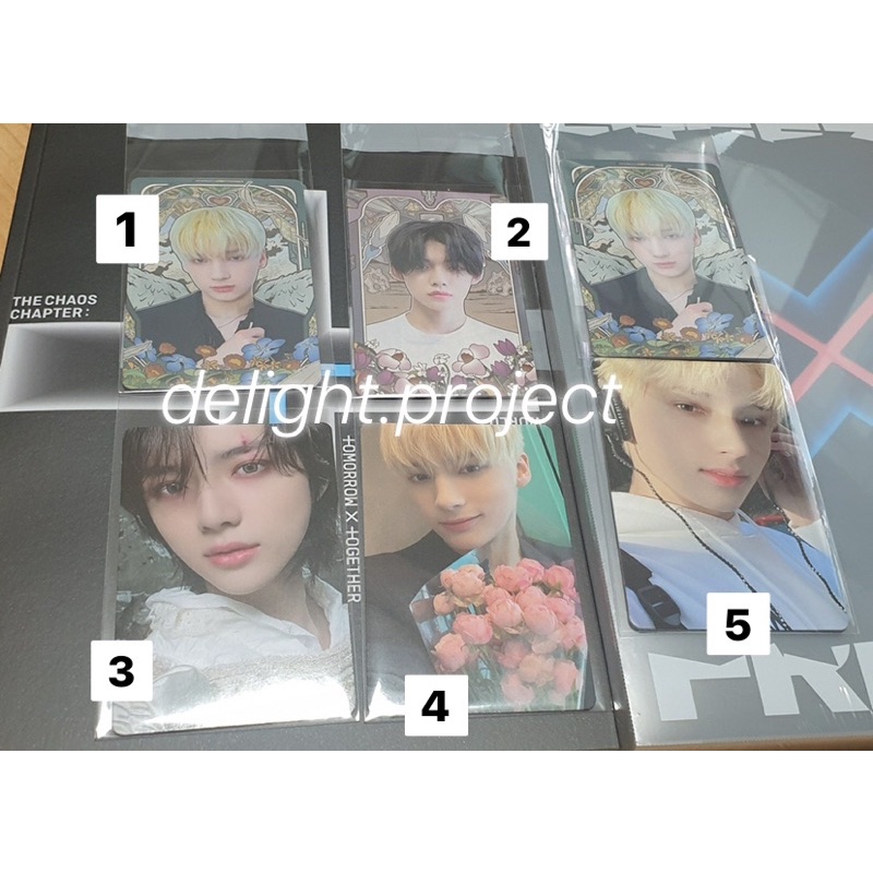 [READY] Pc Photocard Album Korea TXT TUBATU TCCF Freeze Beomgyu Gyu Yeonjun