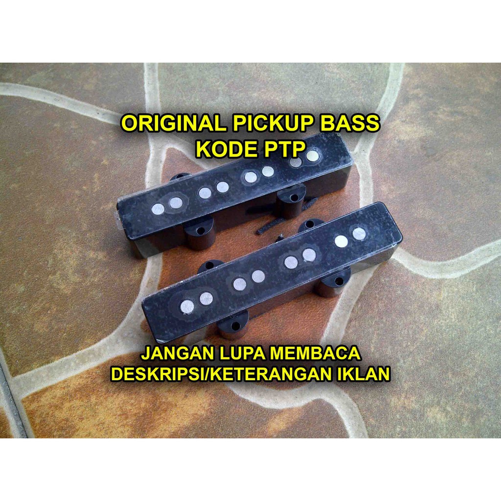 Pickup Jazz Bass Original Alnico For Squier Jazz Bass Guitar