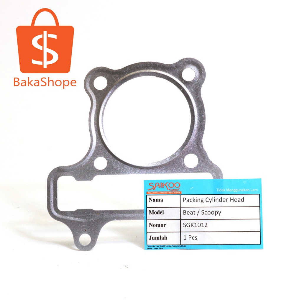 Paking Gasket Cylinder Kop Head Honda Beat Scoopy karbu