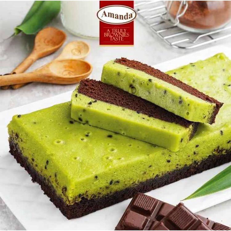 AMANDA BROWNIES BANDUNG - SARIKAYA PANDAN