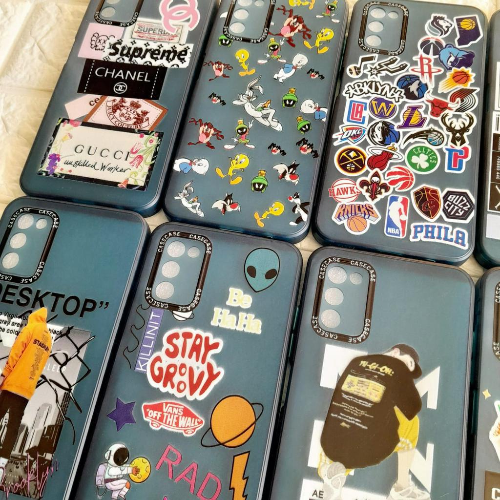 Case Softcase Casing Silikon Karakter Full Blue Supreme Samsung A02 A03 CORE A03S A73