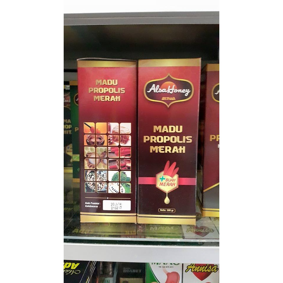 ORIGINAL PRODUK  Madu Propolis Merah plus Buah Merah Papua