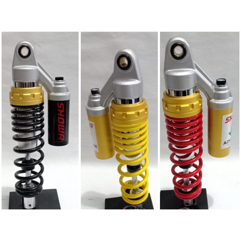 Shock showa non stel 330mm shockbreaker tabung atas 330 copy original beat vario 125 150 mio fino FI