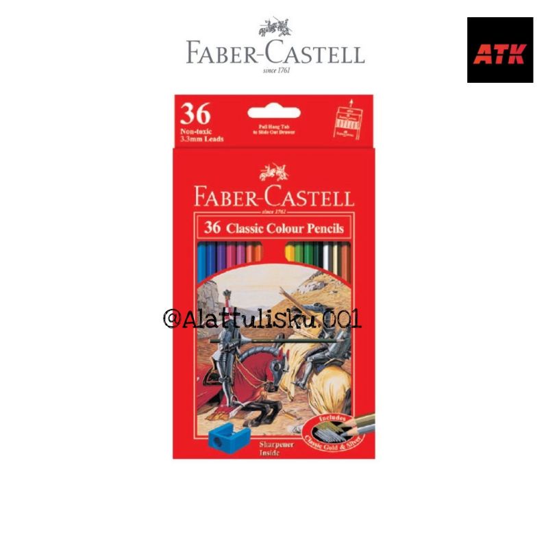 

Faber Castell Classic Colour Pencils 36 L