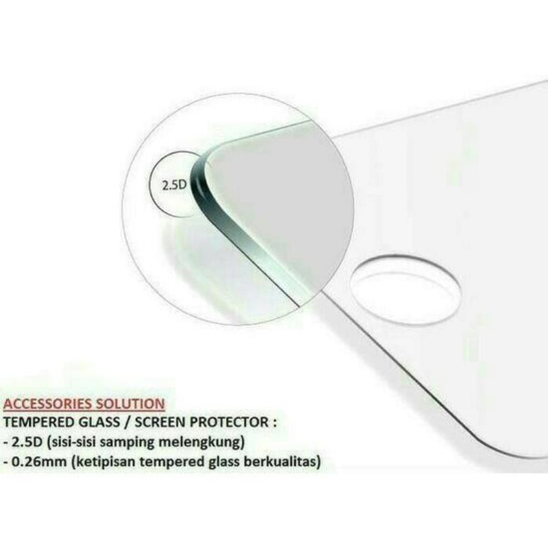 Tempered Glass 9H Asus Zenfone Live ZB501KL A007 Anti Gores Kaca