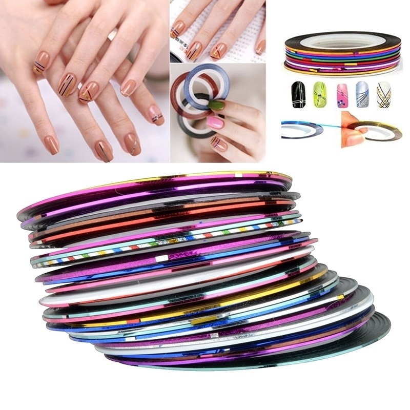 PRO QUALITY STRIPPING TAPE NAIL ART DECORATION