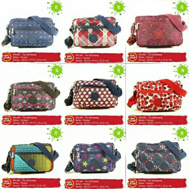 Tas Selempang Kipling - Shoulder Bag Import Wanita - 5738