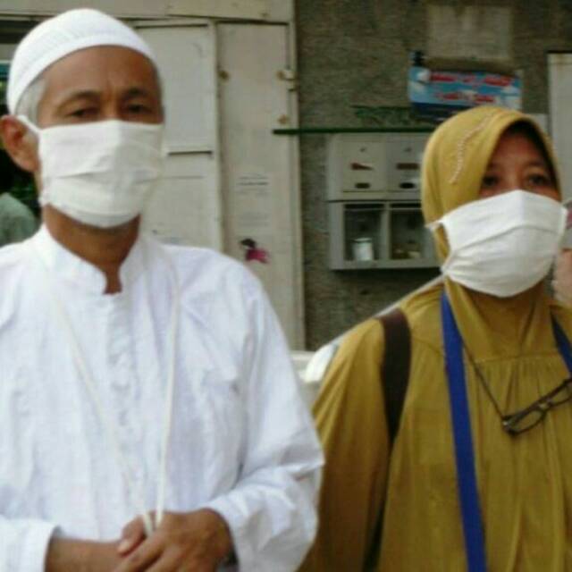 perlengkapan haji dan umroh, masker haji dan umroh pria /wanita