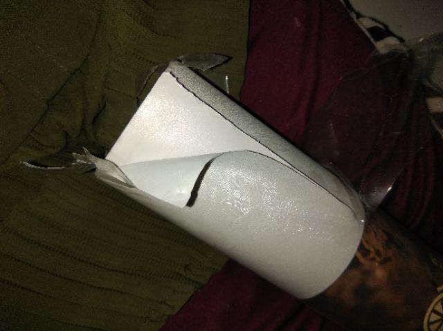 Wallpaper Sticker Dibding Motif Polos Putih Mawar 10m X 45cm