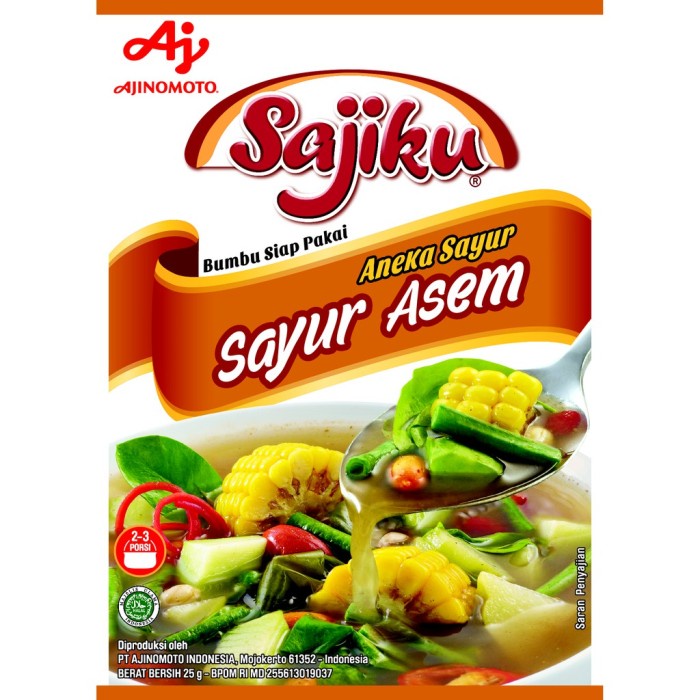 

Sajiku Bumbu Sayur Asem 25 Gr