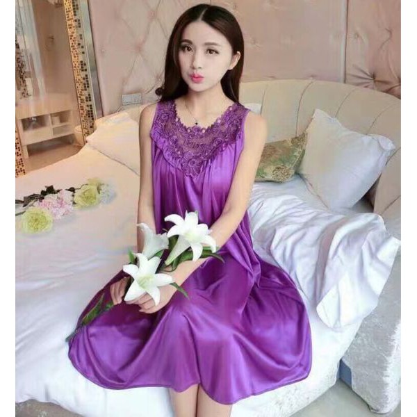 Bajutidur Daster Ba Baju-Tidur-Wanita-Set-Celana-Piyama-Renda-Seksi-Atasan-Set-Malam-Women-Nig W4W8