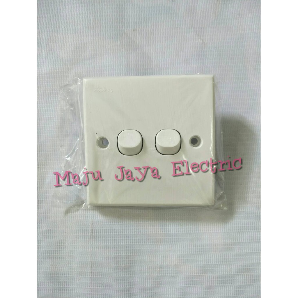Jual Saklar Hotel Seri 2 Way Clipsal Schneider Tanam Tembok Inbow C-Classic LS1