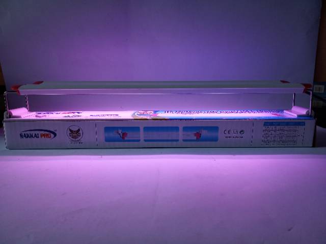 Lampu Led Aquarium SAKKAI PRO P-40LED 3X Mode Ganti Warna Lampu Arwana Aquarium Aquascape 50cm 16watt