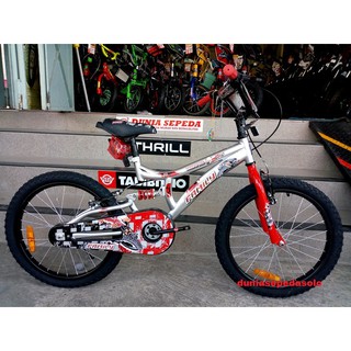  SEPEDA  ANAK BMX  20 PACIFIC  BLACK  JAZZ  ALLOY ROTOR MATTE 