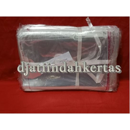 TERLARISS!!!!PLASTIK OPP UNDANGAN UK 14 X 20