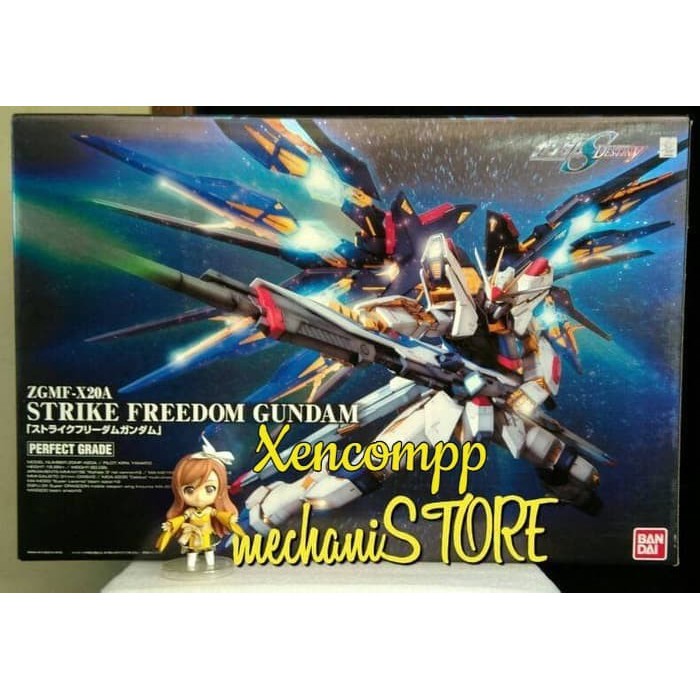 PG STRIKE FREEDOM GUNDAM BANDAI original