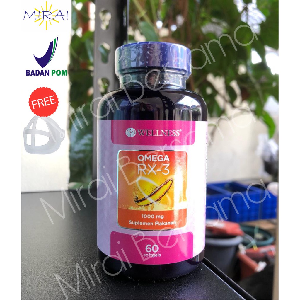 OMEGA RX 3 Wellness - Suplemen Omega 3 Pelengkap Gizi Tubuh