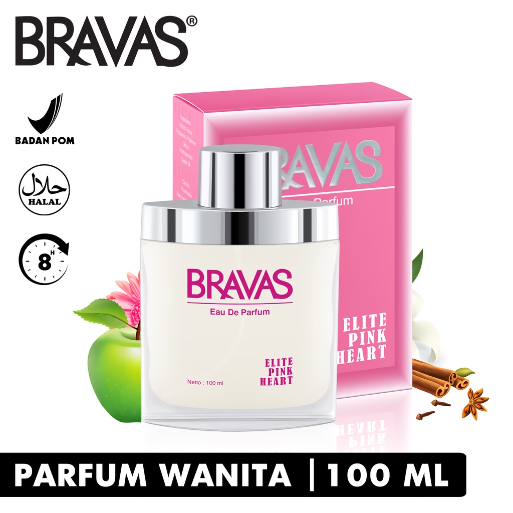 Parfum BRAVAS Elite Pink EDP 100ml