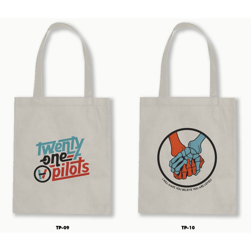 TOTE BAG BLACU - TWENTY ONE PILOTS