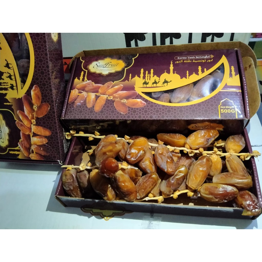 

kurma tangkai sanfrutt ukuran 500gr